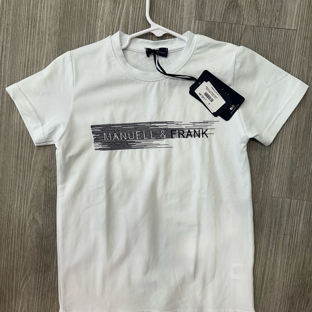 BNWT Manuell & Frank T-Shirt – Size 8 | Made in Italy